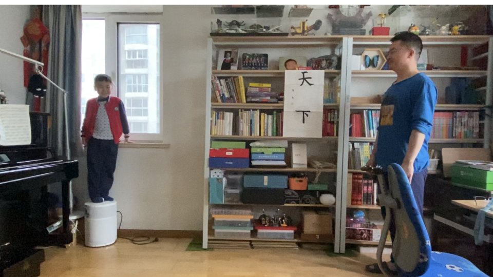 我和爸爸的机器人讨论