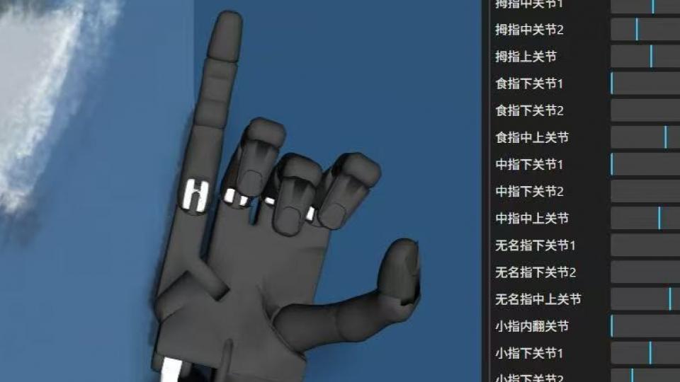 人手自由度的探索