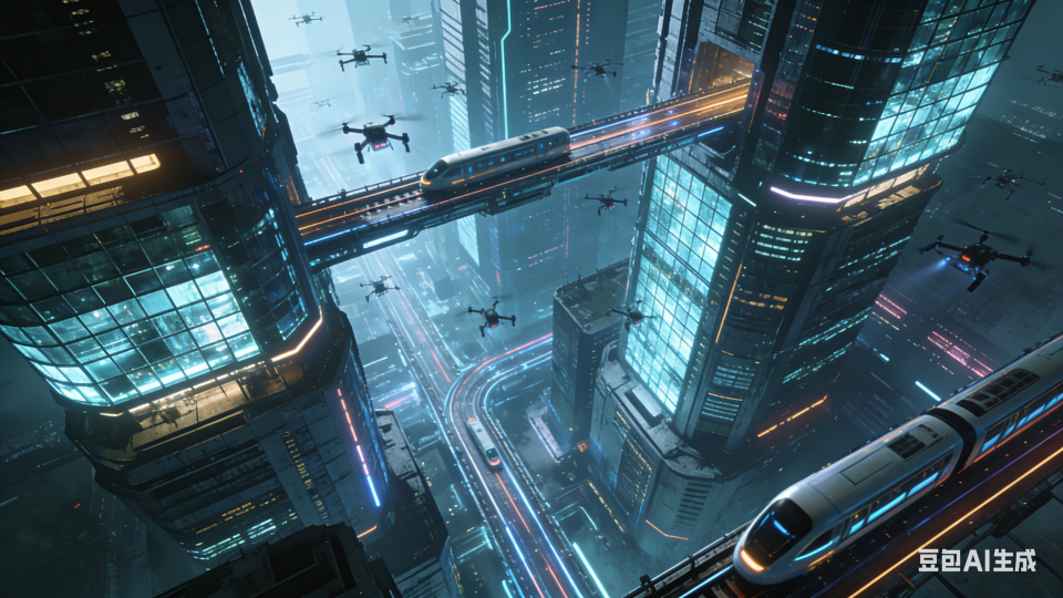 科技未来  自动驾驶代替食物餐厅