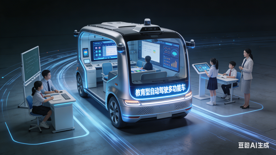 未来将来:教育型多功能自动驾驶车
