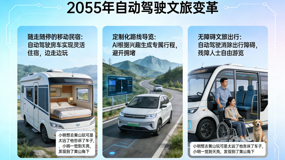 2055年自动驾驶文旅变革