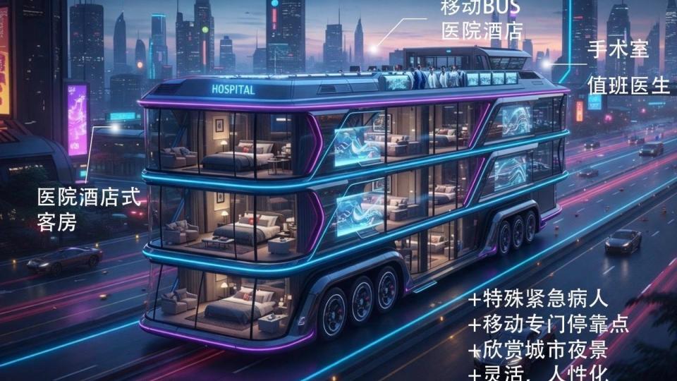 Hotel Hospital BUS 酒店医院Bus