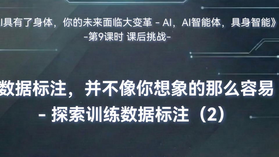 数据标记,并不容易
